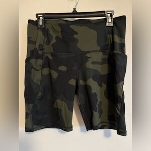 All in Motion Camo Bike Shorts